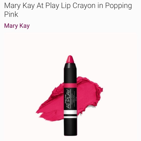 Mary Kay At Play Lip Crayon in Popping Pink $20 - Picture 1 of 4